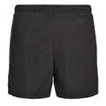 Black - Front - New Morning Studios Mens Basic Swim Shorts