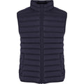 Navy - Front - New Morning Studios Mens Lightweight Gilet