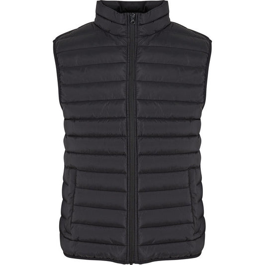 Black - Front - New Morning Studios Mens Lightweight Gilet