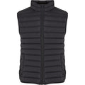 Black - Front - New Morning Studios Mens Lightweight Gilet