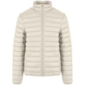 Sand - Front - New Morning Studios Mens Lightweight Puffer Jacket