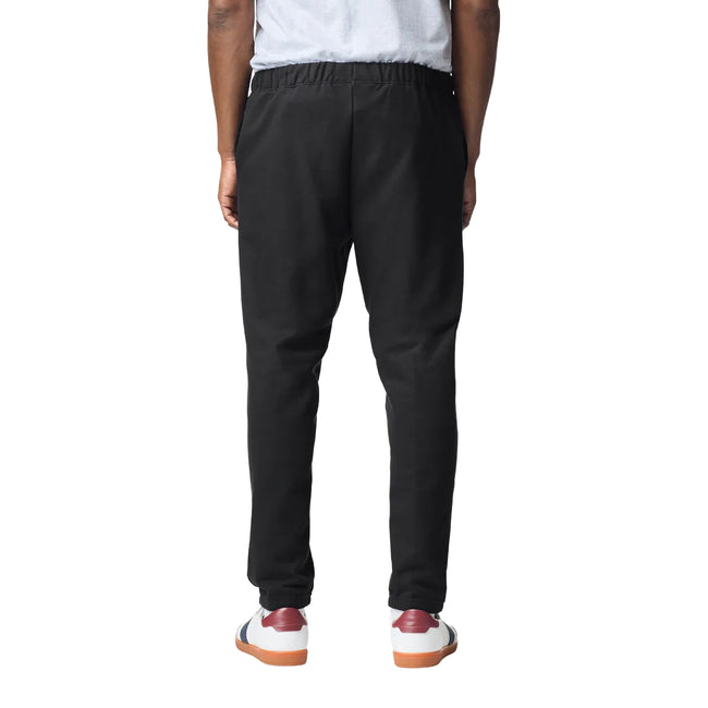 Black - Back - Gildan Unisex Adult Midweight Jogging Bottoms