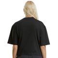 Black - Back - New Morning Studios Womens-Ladies Oversized T-Shirt