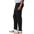 Black - Side - Gildan Mens Midweight Pocket Jogging Bottoms