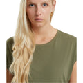 Sand - Pack Shot - New Morning Studios Womens-Ladies Extended Shoulder Regular T-Shirt