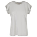 Light Asphalt - Front - New Morning Studios Womens-Ladies Extended Shoulder Regular T-Shirt