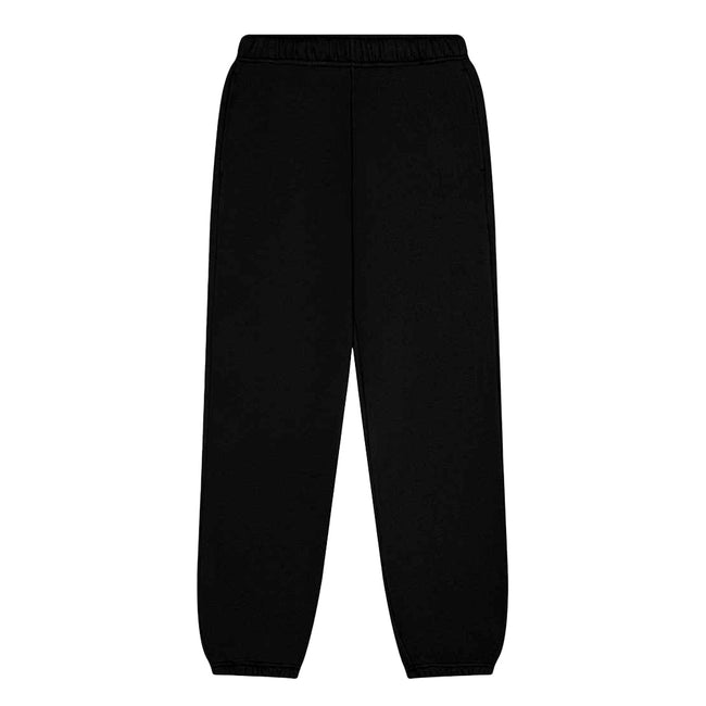 Black - Back - Bella + Canvas Unisex Adult Heavyweight Jogging Bottoms