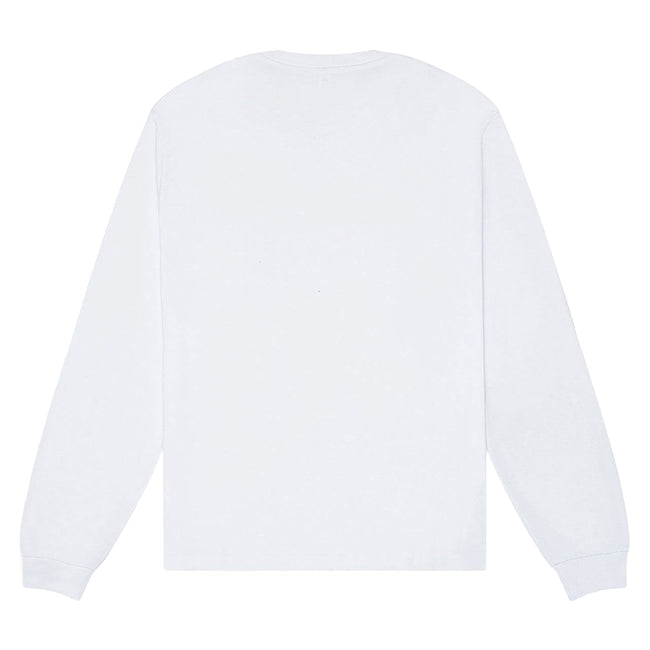 White - Back - Bella + Canvas Unisex Adult Heavyweight Boxy Long-Sleeved T-Shirt