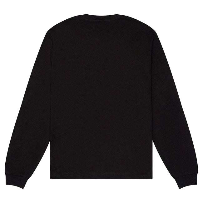 Black - Back - Bella + Canvas Unisex Adult Heavyweight Boxy Long-Sleeved T-Shirt