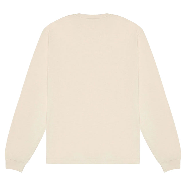 Natural - Back - Bella + Canvas Unisex Adult Heavyweight Boxy Long-Sleeved T-Shirt