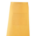 Sunflower - Back - Premier Unisex Colours Bar Apron - Workwear (Long Continental Style)