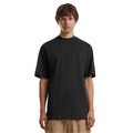 Black - Side - Build Your Brand Mens Cotton T-Shirt