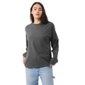 Asphalt - Side - Bella + Canvas Unisex Adult Heavyweight Long-Sleeved T-Shirt