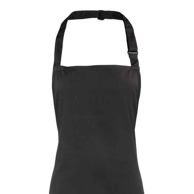 Black - Back - Premier Colours 2-in-1 Apron - Workwear