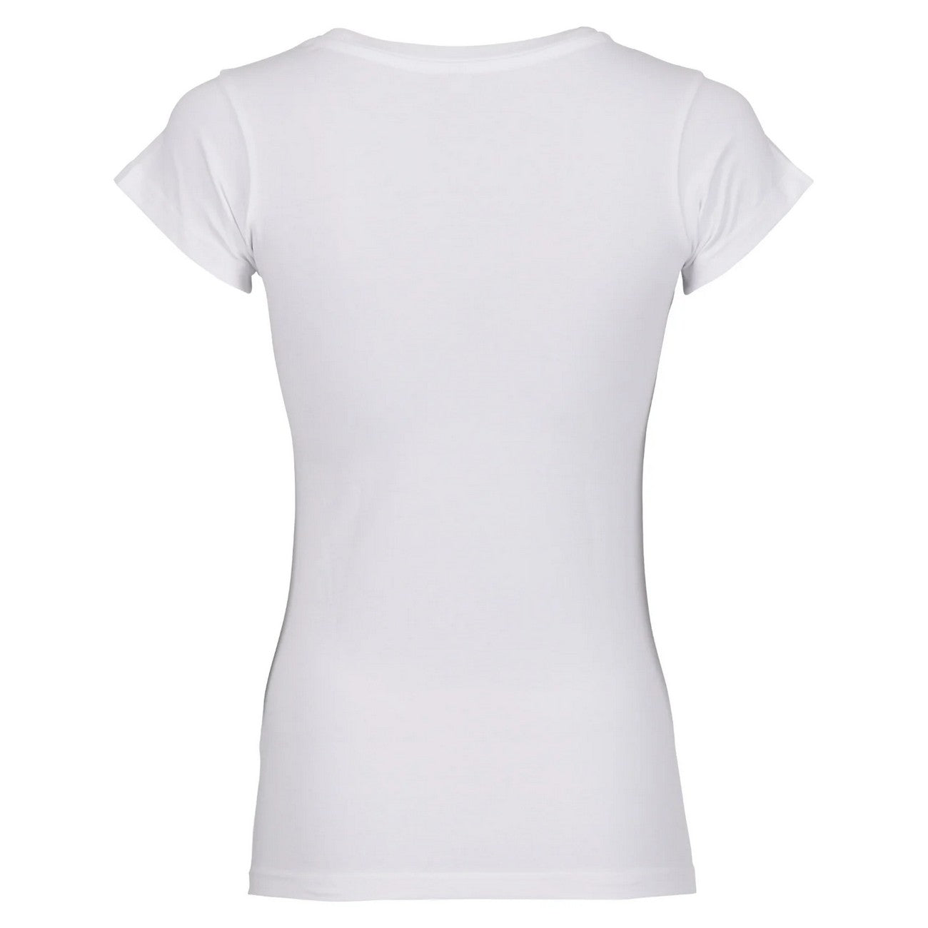 White - Back - Build Your Brand Womens-Ladies T-Shirt