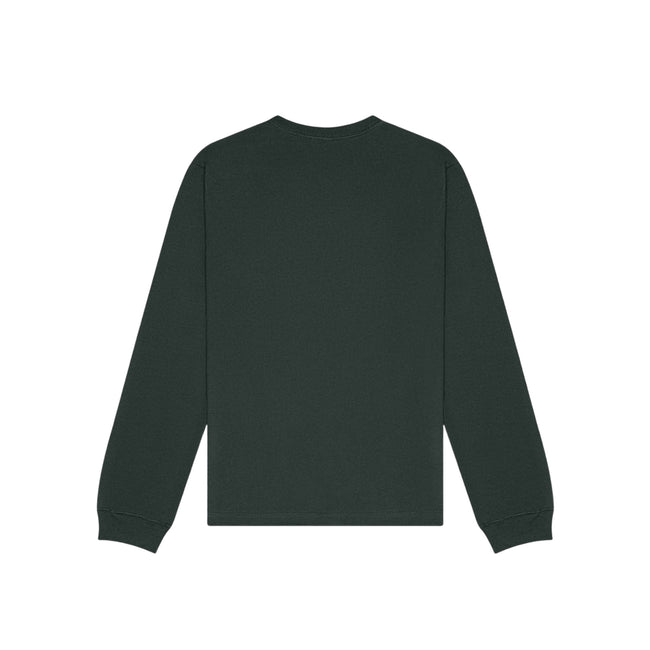 Forest - Back - Bella + Canvas Unisex Adult Heavyweight Boxy Long-Sleeved T-Shirt