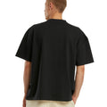 Black - Back - New Morning Studios Mens Jersey Cotton Oversized T-Shirt