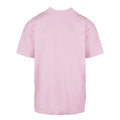 Soft Pink - Back - New Morning Studios Mens Jersey Cotton Oversized T-Shirt