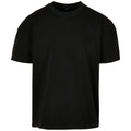 Black - Front - New Morning Studios Mens Jersey Cotton Oversized T-Shirt