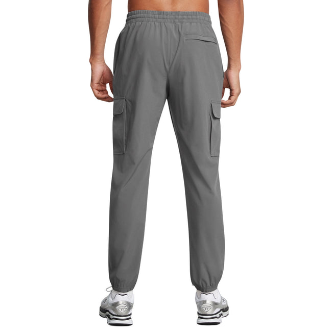 Castle Rock Grey - Back - Under Armour Mens Vibe Cargo Trousers