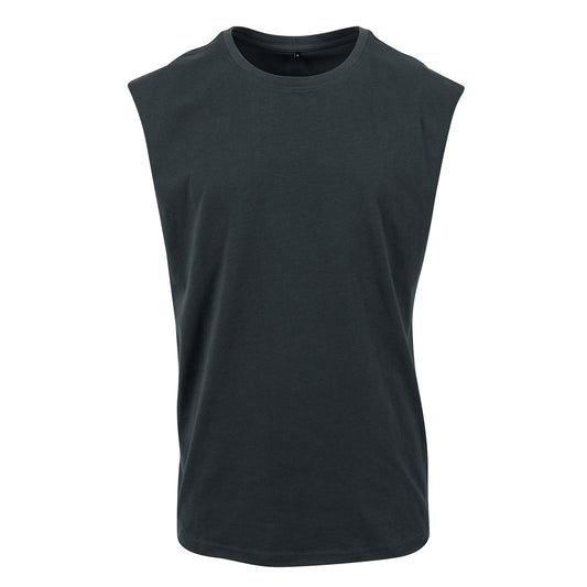 Magnet - Front - New Morning Studios Mens Plain Sleeveless T-Shirt