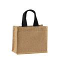 Natural-Black - Front - Nutshell Jute Shopper