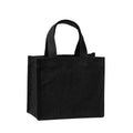 Black - Front - Nutshell Jute Shopper