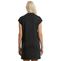 Black - Back - New Morning Studios Womens-Ladies T-Shirt Dress