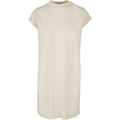 Sand - Front - New Morning Studios Womens-Ladies T-Shirt Dress