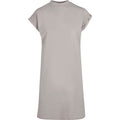 Light Asphalt - Front - New Morning Studios Womens-Ladies T-Shirt Dress