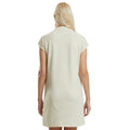 Sand - Back - New Morning Studios Womens-Ladies T-Shirt Dress