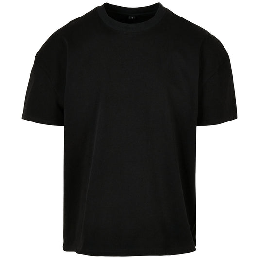 Black - Front - New Morning Studios Mens Jersey Cotton Oversized T-Shirt