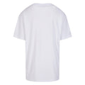 White - Back - New Morning Studios Mens Jersey Cotton Oversized T-Shirt