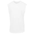 White - Front - New Morning Studios Mens Sleeveless T-Shirt