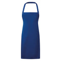Royal - Front - Premier Ladies-Womens Essential Bib Apron - Catering Workwear