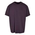 Plum Purple - Front - New Morning Studios Unisex Adult Jersey Oversized T-Shirt