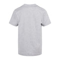 Heather Grey - Back - Build Your Brand Childrens-Kids Basic Organic T-Shirt