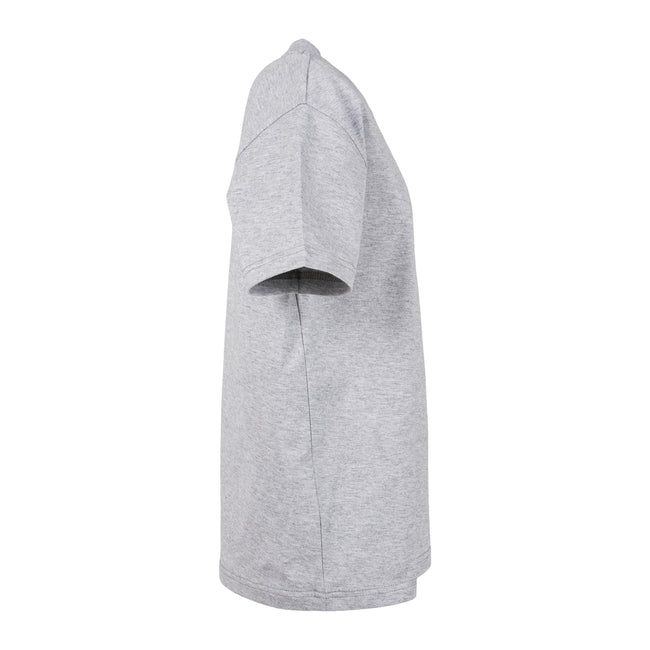 Heather Grey - Lifestyle - Build Your Brand Childrens-Kids Basic Organic T-Shirt
