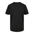 Black - Back - Build Your Brand Childrens-Kids Basic Organic T-Shirt