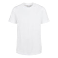 White - Front - Build Your Brand Childrens-Kids Basic Organic T-Shirt