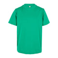 Grass Green - Front - Build Your Brand Childrens-Kids Basic Organic T-Shirt