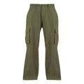 Olive - Front - Build Your Brand Mens Classic Cargo Trousers
