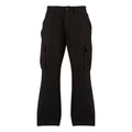 Black - Front - Build Your Brand Mens Classic Cargo Trousers