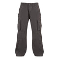 Charcoal - Front - Build Your Brand Mens Classic Cargo Trousers