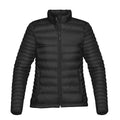 Black - Front - Stormtech Womens-Ladies Basecamp Thermal Jacket