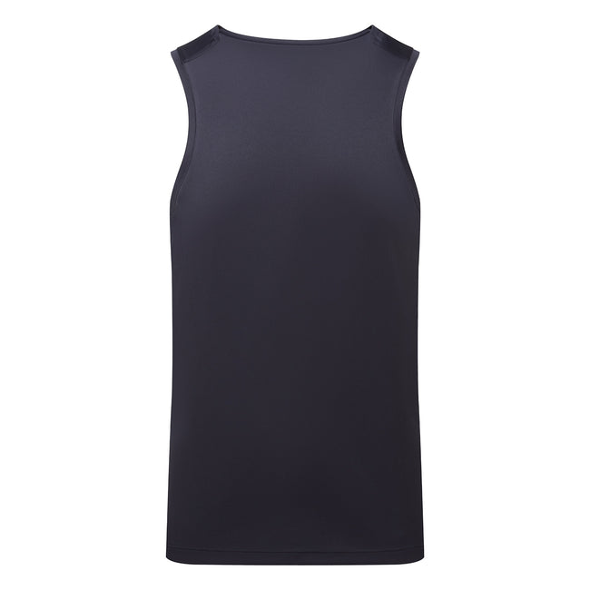 French Navy - Back - TriDri Mens Ion-Charge Performance Vest Top