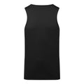 Black - Back - TriDri Mens Ion-Charge Performance Vest Top