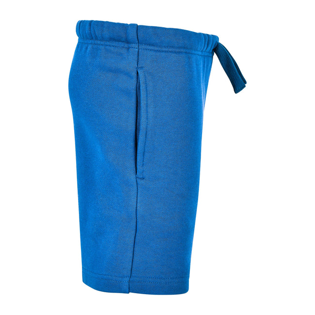 Intense Blue - Lifestyle - Build Your Brand Childrens-Kids Basic Sweat Shorts