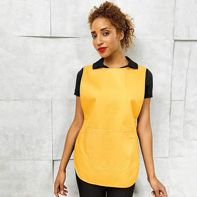 Sunflower - Back - Premier Ladies-Womens Pocket Tabard - Workwear