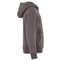 Magnet - Side - Build Your Brand Childrens-Kids Fluffy Full Zip Hoodie